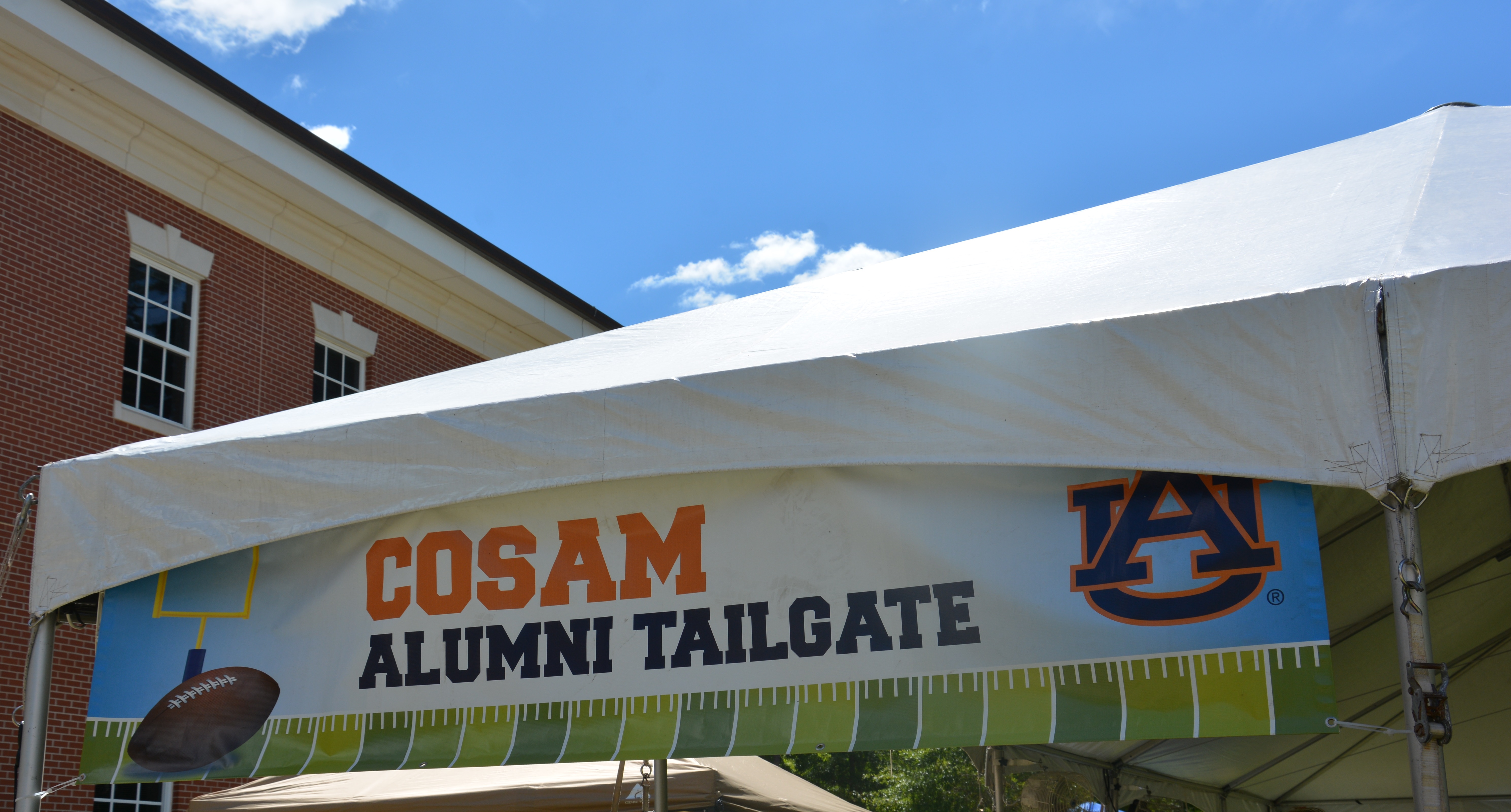 Welcome to the COSAM Alumni Tailgate Tent. 