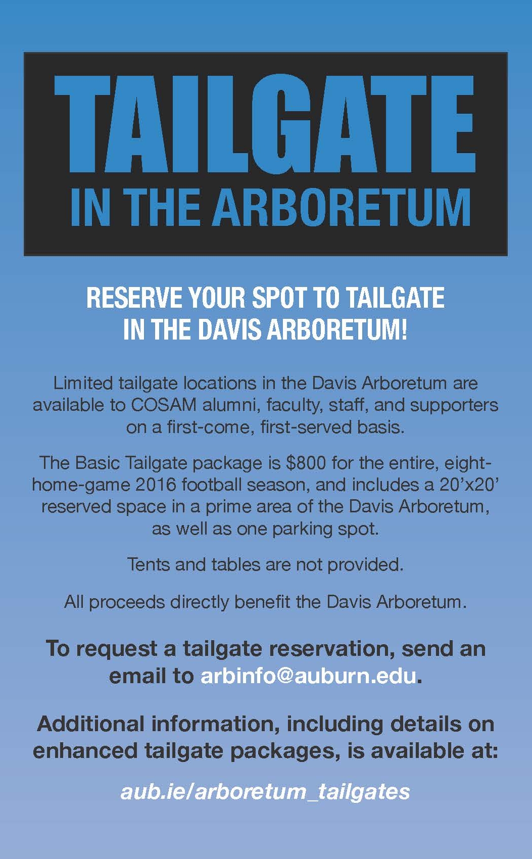 Tailgate Flyer