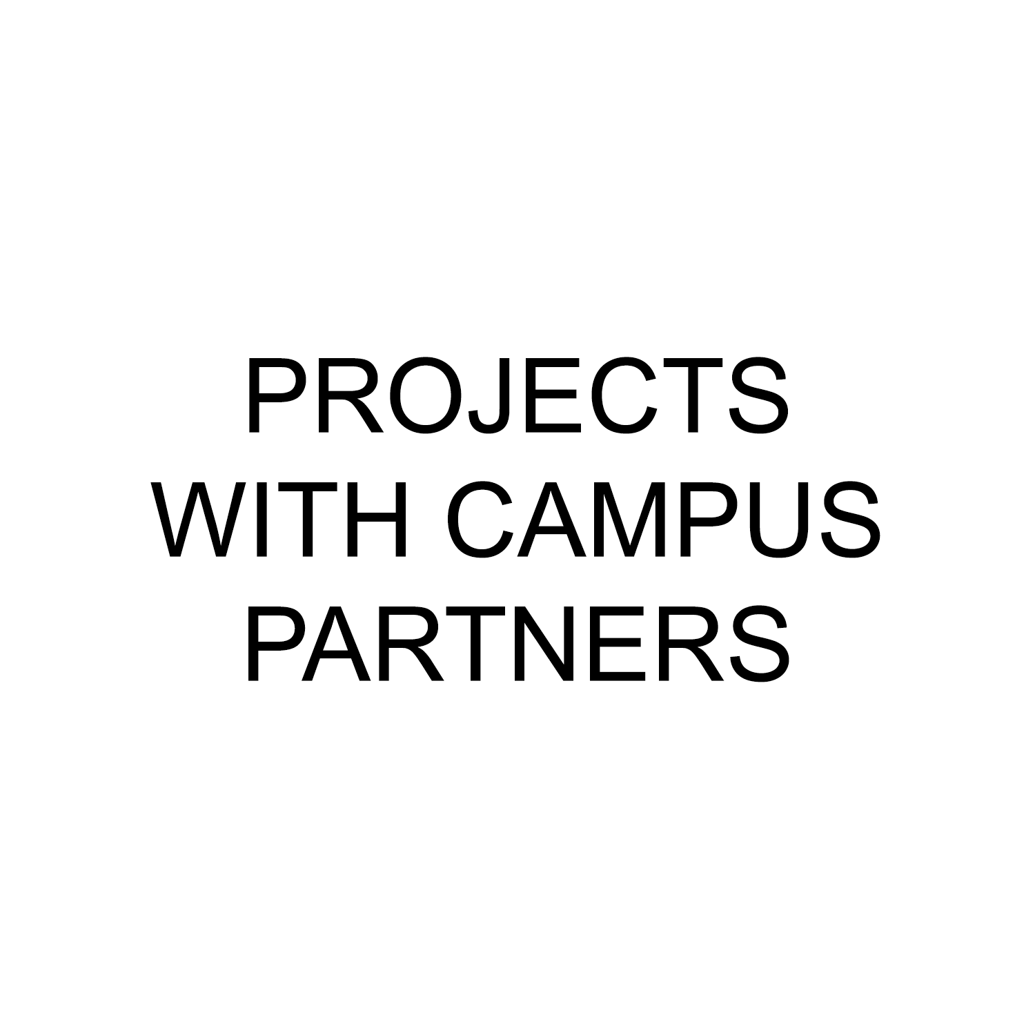 Projects With Campus Partners button