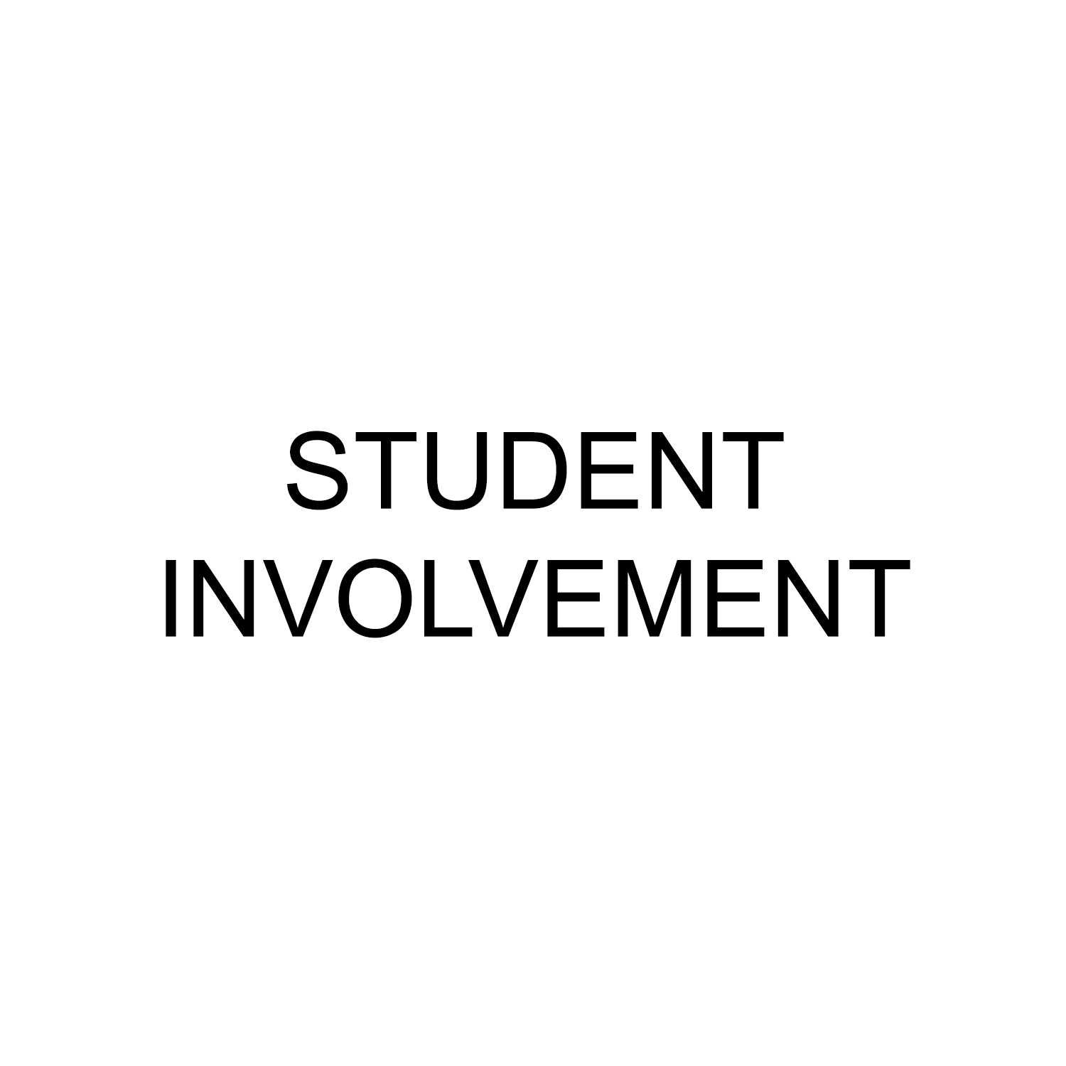 Student Involvement button