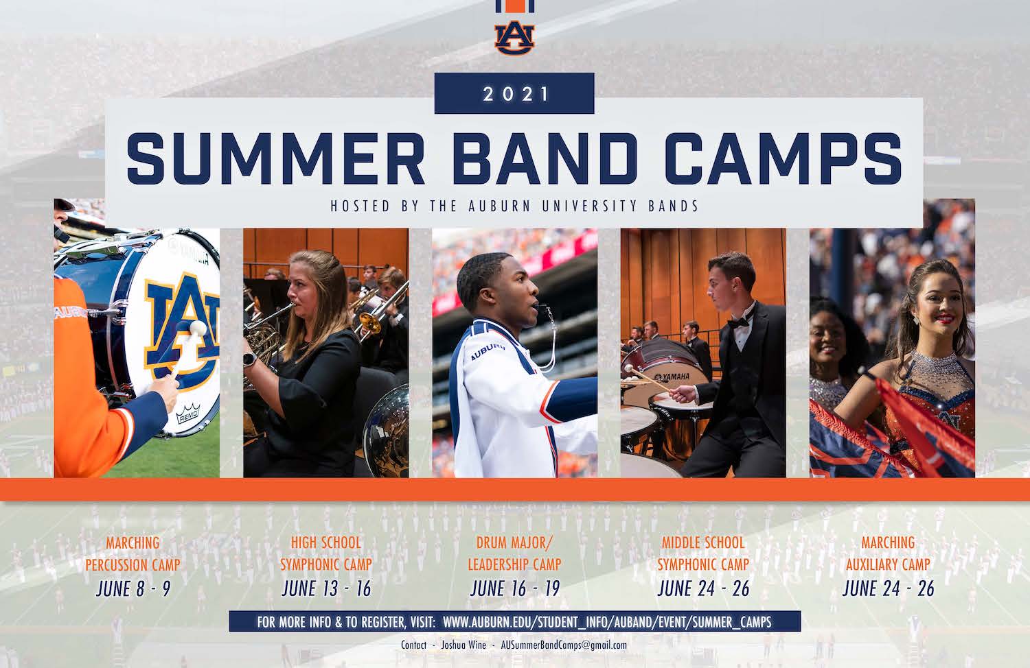 Summer Camps Friends Auburn University Bands