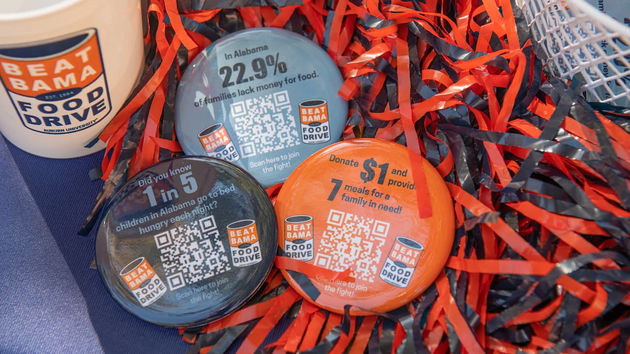 AU Fundraiser Buttons