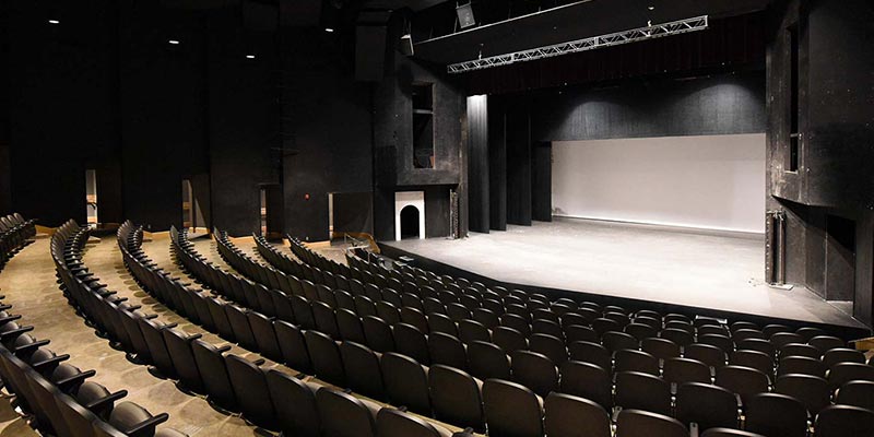 Inside the Telfair B. Peet Theatre