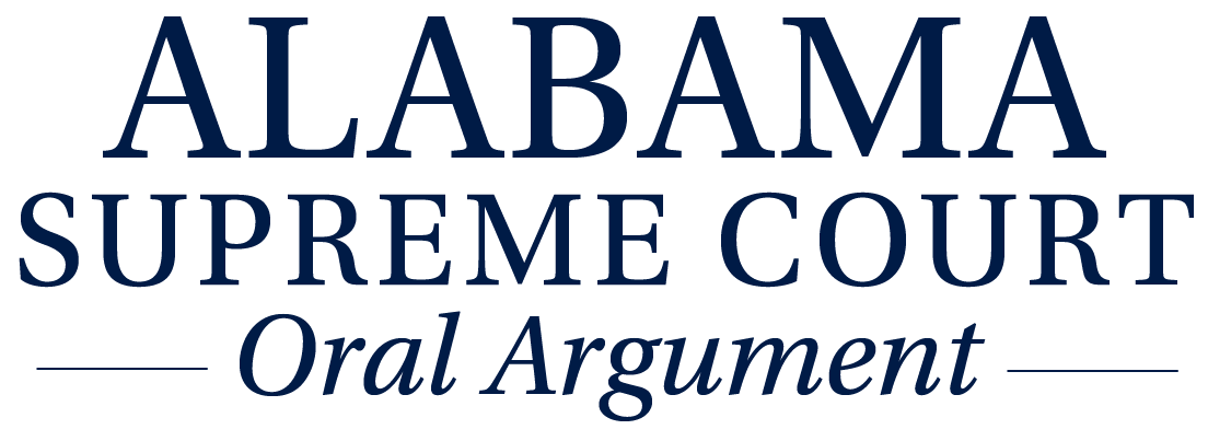 Alabama Supreme Court Oral Argument Title