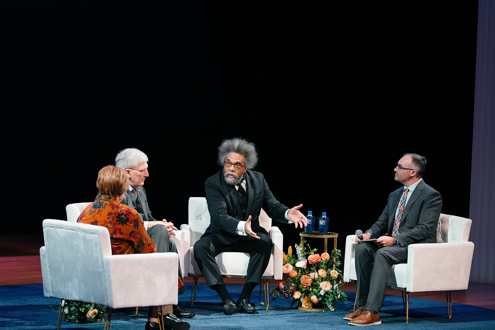 Dr. Cornel West and Dr. Robert P. George