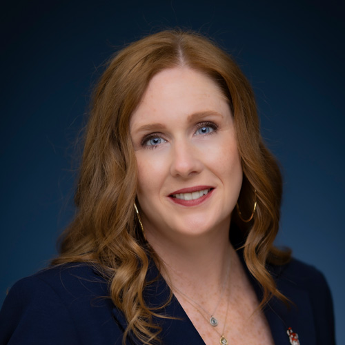 Headshot photo of Julie Huff