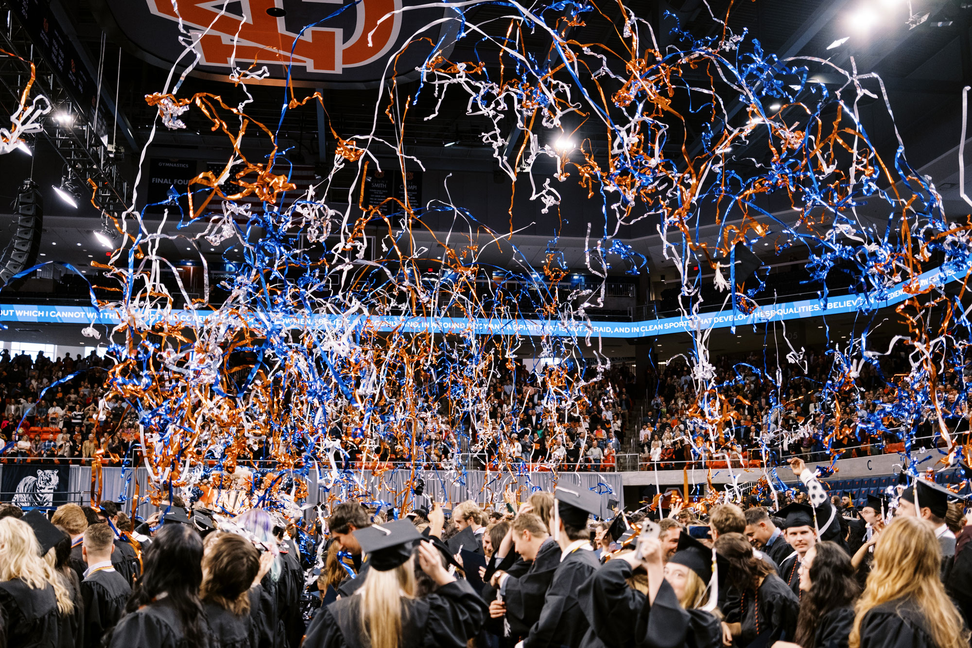 Auburn Graduation Confetti