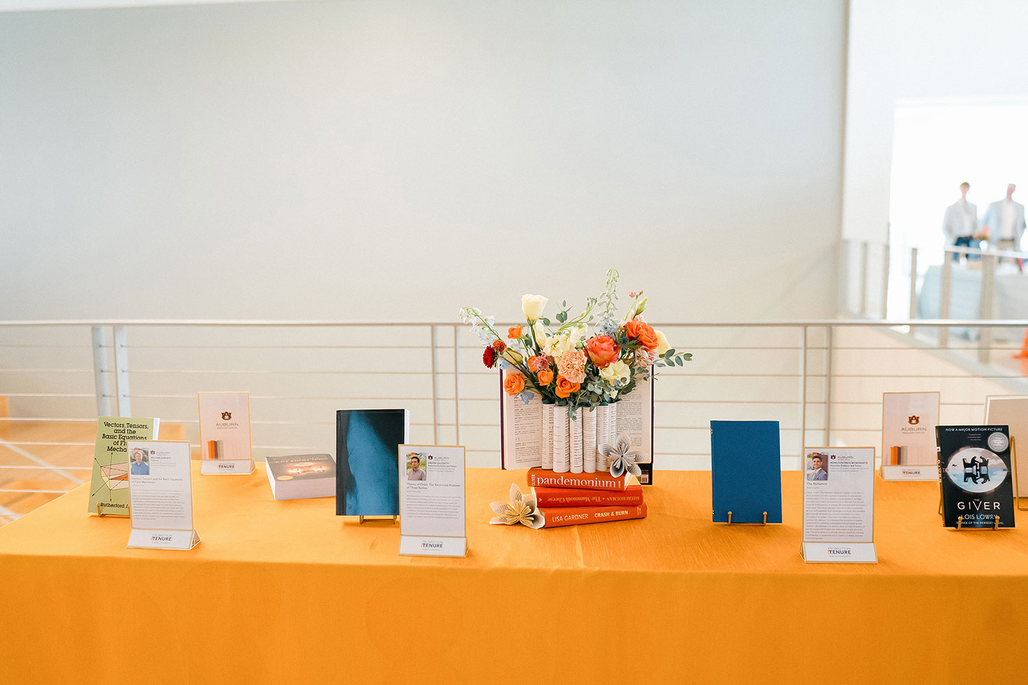 Promotion and Tenure 2025 showcased book table