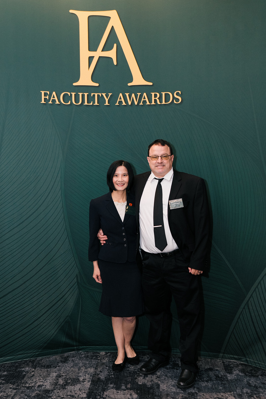 Faculty Awards 2025 honoree Yee Ming Lee and family