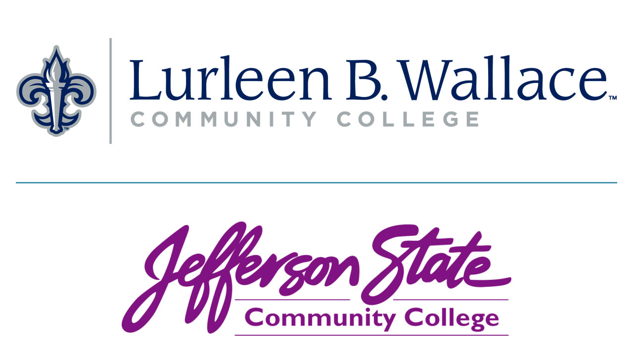 Lurleen B. Wallace Community College and Jefferson State Community College Logos