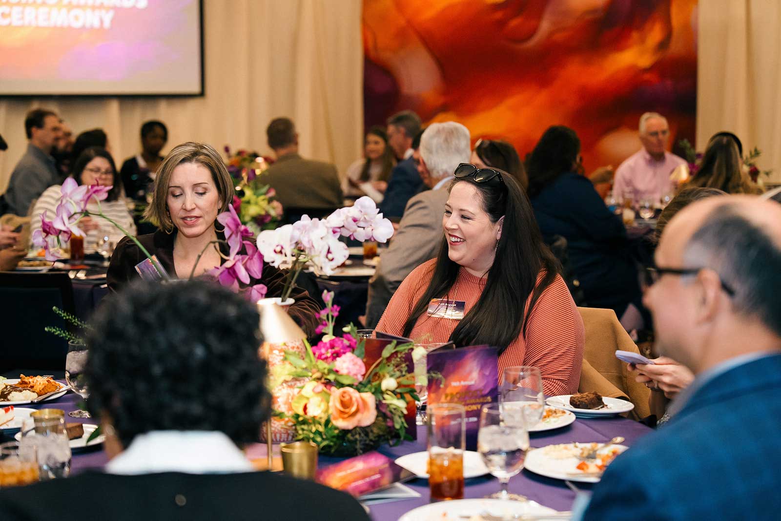 Provost Advising Awards 2026 attendees at table