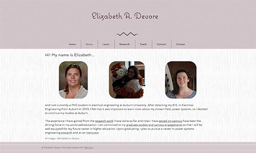 Elizabeth Devore portfolio