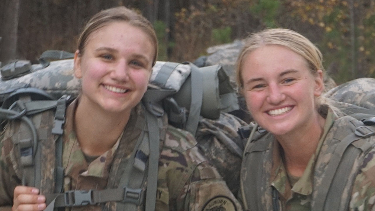 Army ROTC group photo