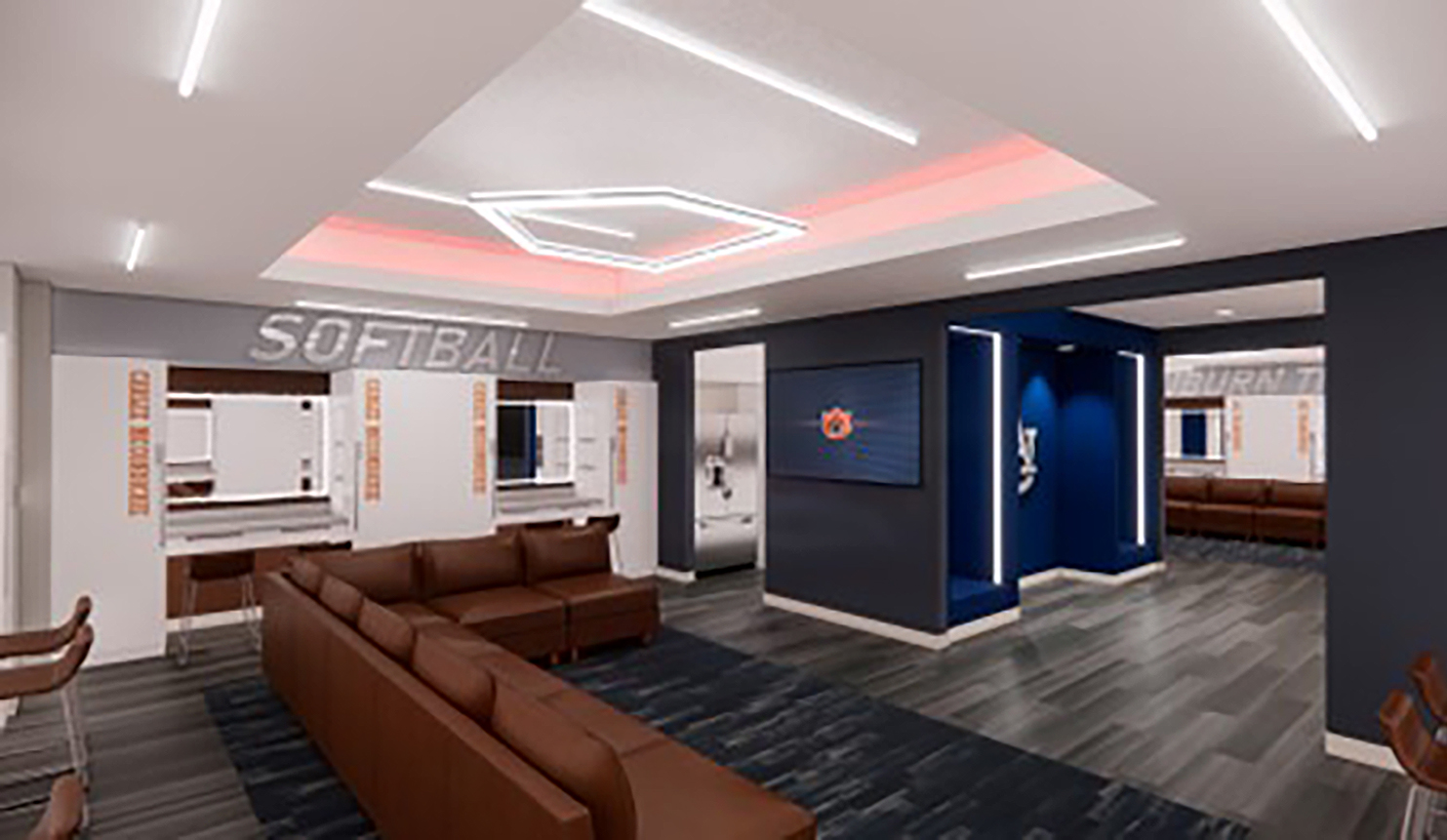 McWhorter Center: Gymnastics & Softball Team Area Renovation