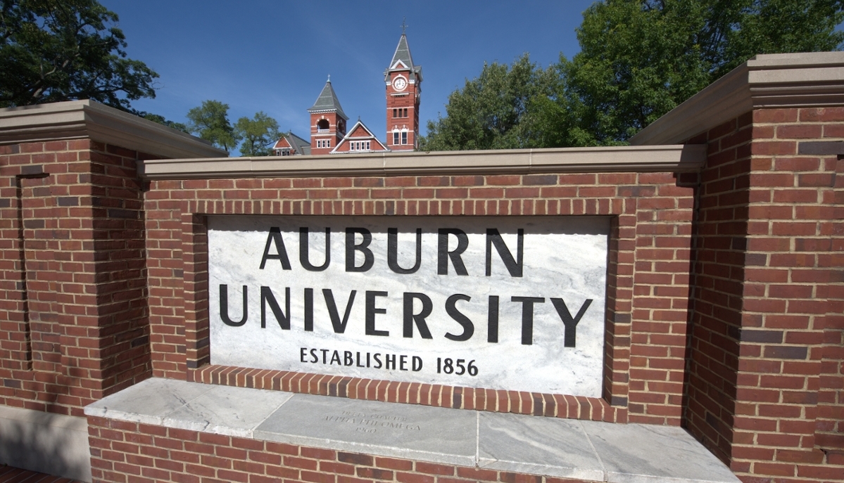 Auburn University monument signage
