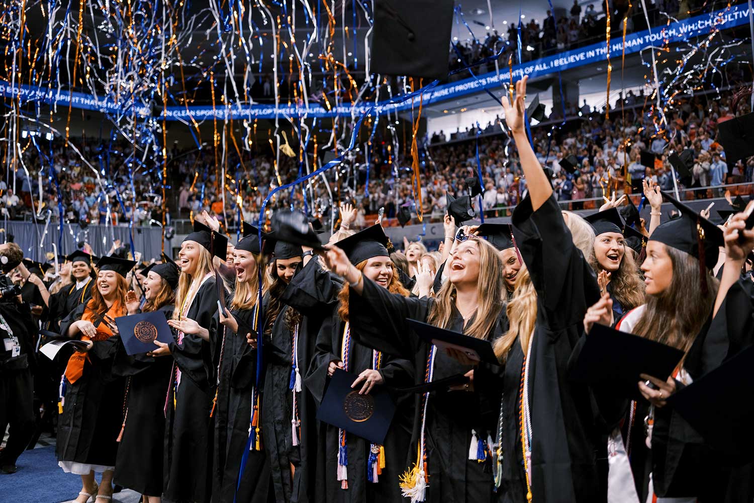 Goal Five Disctinctively Auburn; Graduation ceremony