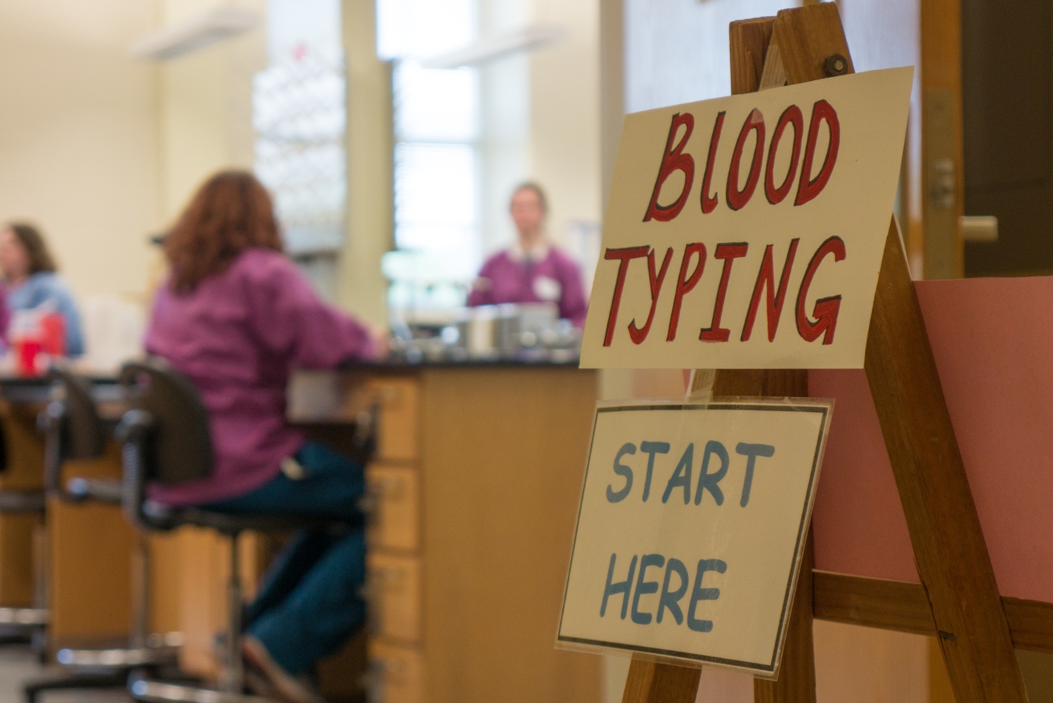 Blood Typing Event