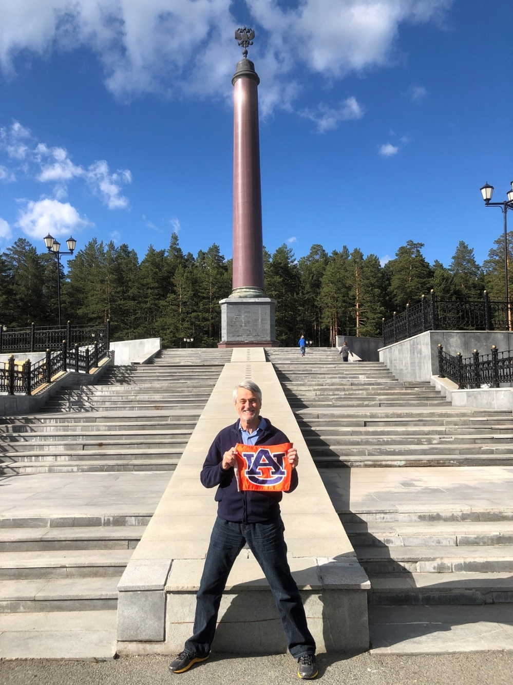 Dr. Bob Boyd Bridges Two Continents Representing Auburn University