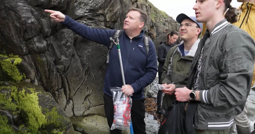 COSAM students travel more than 5,000 miles and were featured on the national news in Iceland