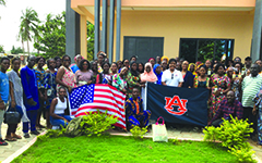 Women entrepreneurs in Benin who participated in the STEP program. STEP is now funded by the U.S. Embassy in Benin, West Africa.