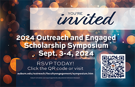 You're Invited to the 2024 Outreach Engaged Scholarhips Symposium, September 3-4, 2024