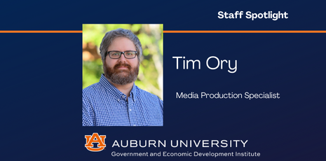 Staff Spotlight, Tim Ory, Media Production Specialist.