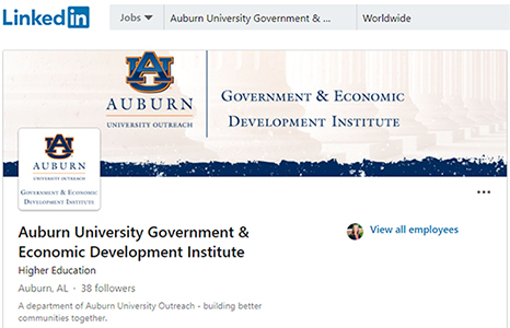 Government and Economic Development Institute on LinkedIN