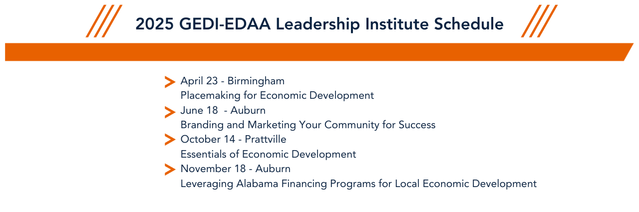 picture of leadership course schedule