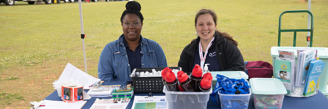 East Alabama Mental Health Prevention Services participated as a festival vendor and showcased its services to the community at the Opelika Amphitheater grounds