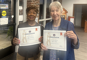 Our 2 November Community Health Ambassadors of the month in Chambers County