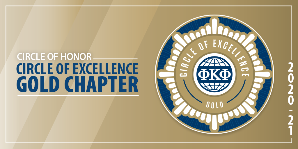 Circle of Excellence Gold Chapter Award 2020-2021