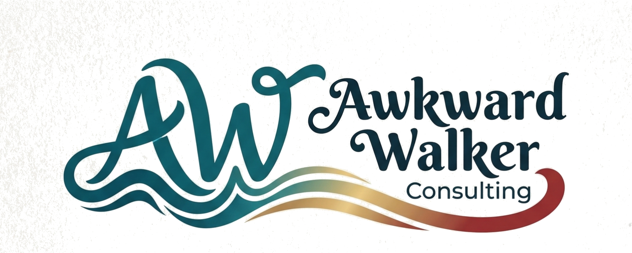 Awkward Walker Consulting graphic logo