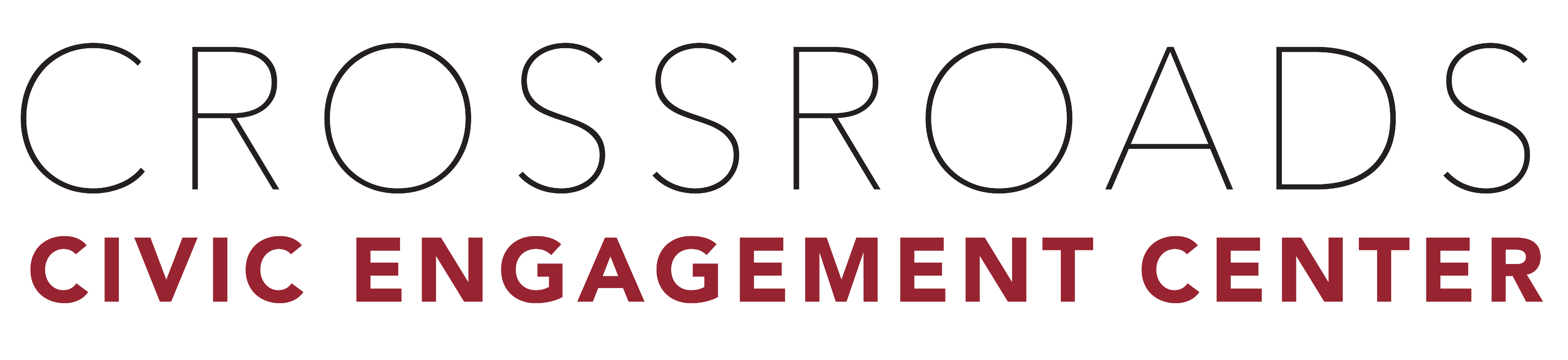 Crossroads Civic Engagement Center graphic logo