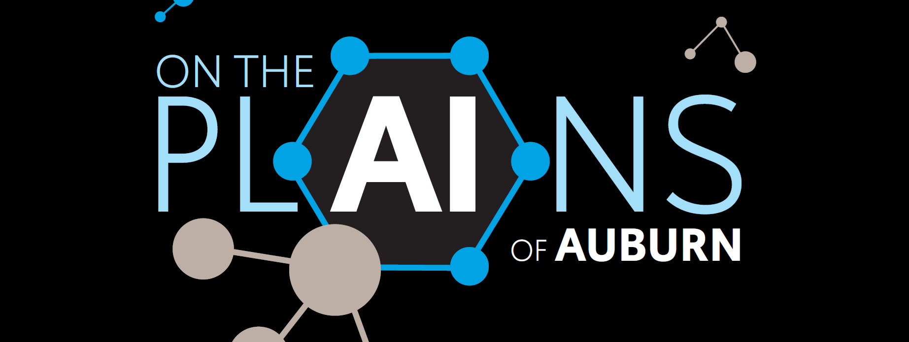 On the Plains of Auburn AI Day graphic header