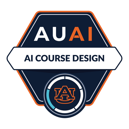 AUAI Course Design Badge graphic