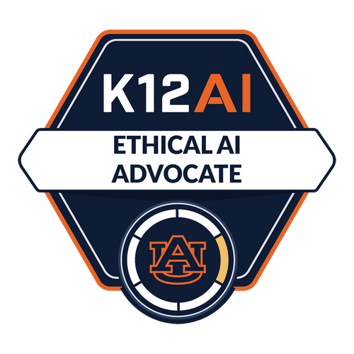 K12 Ethical AI Advocate badge graphic
