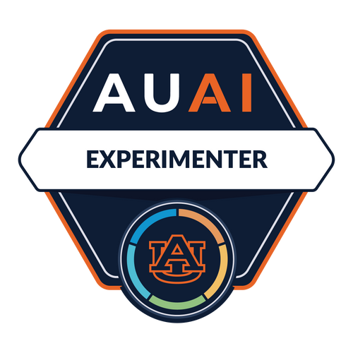 AUAI Experimenter Badge graphic
